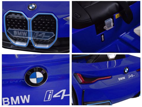 JOKOMISIADA Autko na akumulator elektryczne BMW i4 dla dziecka pilot PA0310 NI