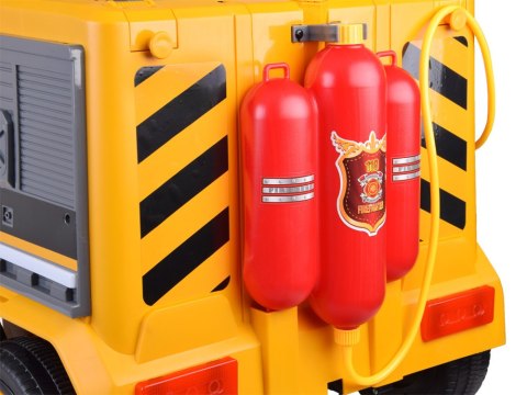 JOKOMISIADA Auto na akumulator Duży DŹWIG ruchomy hak światło dźwięk bujanie PA0317