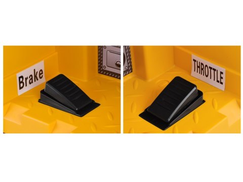 JOKOMISIADA Auto na akumulator Duży DŹWIG ruchomy hak światło dźwięk bujanie PA0317