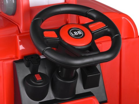 JOKOMISIADA Auto straż pożarna wóz strażacki na akumulator sikawka bujanie PA0316