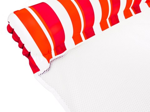 JOKOMISIADA Dmuchany czerwony Materac do pływania Hamak wodny na basen i plażę SP0759