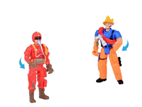 JOKOMISIADA Duży zestaw Pojazdy strażackie z dźwiękiem + Kask Straż Pożarna ZA5146