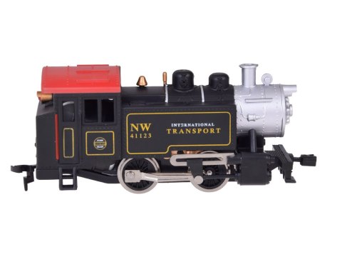 JOKOMISIADA Kolejka elektryczna klasyczny parowóz z jednostką sterującą H0 1:87 RC0643