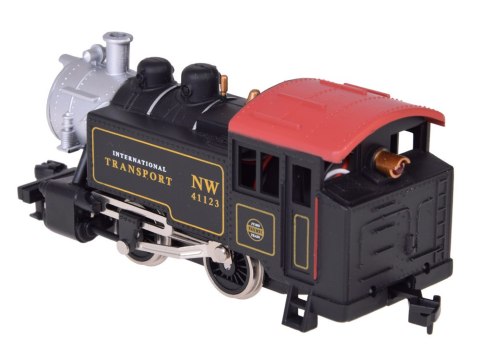 JOKOMISIADA Kolejka elektryczna klasyczny parowóz z jednostką sterującą H0 1:87 RC0643