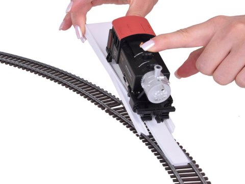 JOKOMISIADA Kolejka elektryczna klasyczny parowóz z jednostką sterującą H0 1:87 RC0643