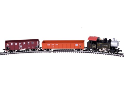 JOKOMISIADA Kolejka elektryczna klasyczny parowóz z jednostką sterującą H0 1:87 RC0643