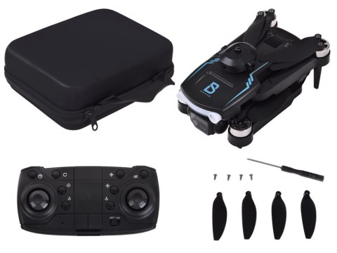 JOKOMISIADA Latający Dron quadcopter Model zdalnie sterowany Składany + Kamera RC0657