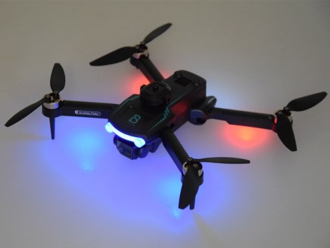 JOKOMISIADA Latający Dron quadcopter Model zdalnie sterowany Składany + Kamera RC0657