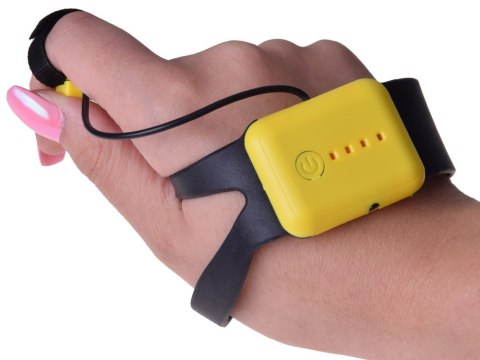 JOKOMISIADA Latający dysk Dron z światłem LED Zdalnie sterowany ręką RC0653 RO