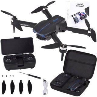 JOKOMISIADA Latający quadcopter Dron model zdalnie sterowany składany kamera RC0658