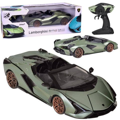 JOKOMISIADA Licencjonowane auto Lamborghini Sián dł 41cm Zdalnie sterowane RC0659