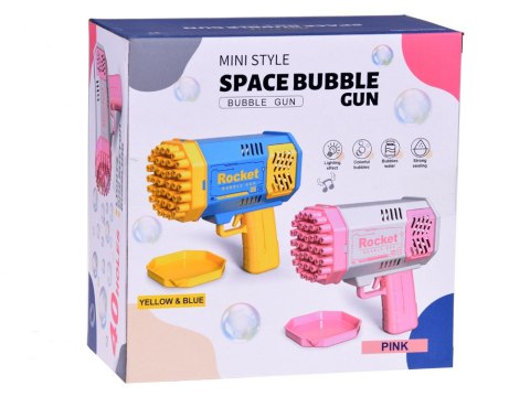 JOKOMISIADA Zestaw Pistolet bańki mydlane światło + płyn dla dzieci ZA4976