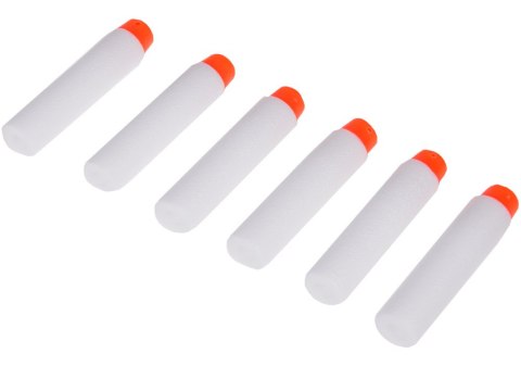 JOKOMISIADA Zestaw Pistolet z celownikiem na miękkie piankowe naboje 6 szt. ZA5152