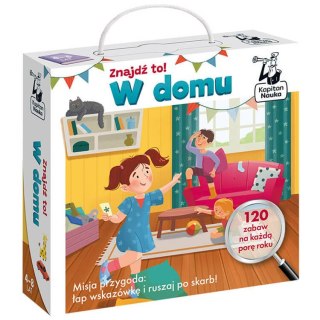 Kapitan Nauka Kapitan Nauka Gra rodzinna Znajdź to! W domu 120 zabaw KS0887