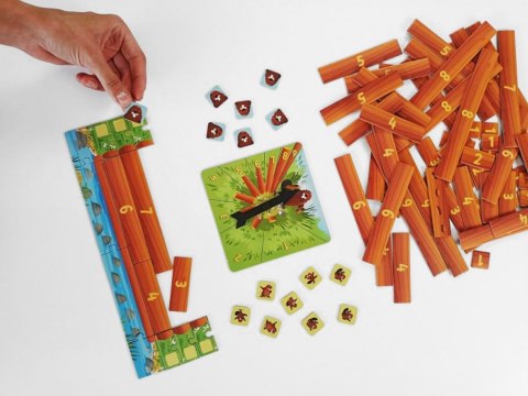 Kapitan Nauka Kapitan Nauka Licz dobrze, bobrze! matematyczna gra edukacyjna GR0673