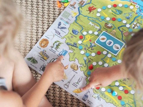 Kapitan Nauka Kapitan Nauka planszowa gra edukacyjna Polska edycja specjalna GR0674