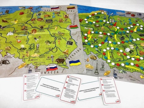 Kapitan Nauka Kapitan Nauka planszowa gra edukacyjna Polska edycja specjalna GR0674