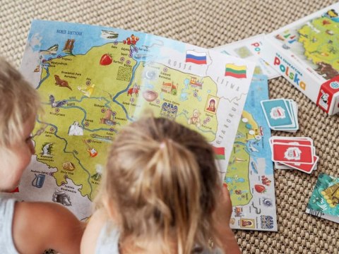 Kapitan Nauka Kapitan Nauka planszowa gra edukacyjna Polska edycja specjalna GR0674