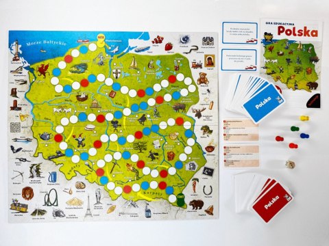 Kapitan Nauka Kapitan Nauka planszowa gra edukacyjna Polska edycja specjalna GR0674