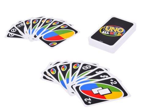 Mattel Gra karciana UNO ALL WILD! GR0669