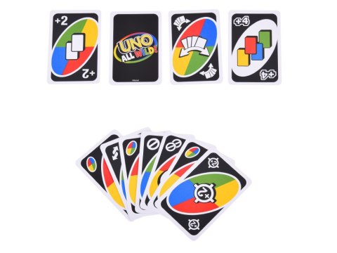 Mattel Gra karciana UNO ALL WILD! GR0669