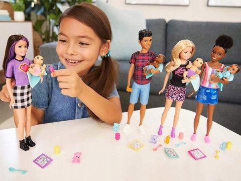 Mattel Lalka Barbie Skipper opiekunka + niemowlak akcesoria GRP11 ZA5084
