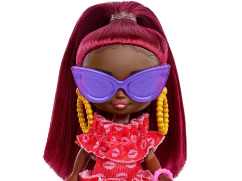 Mattel Lalka stylowa lalka modowa Barbie Extra Mini Minis HLN47 ZA5105 D