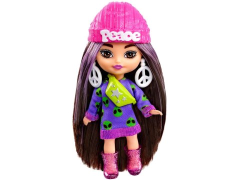 Mattel Lalka stylowa modowa Barbie Extra Mini Minis akcesoria HLN46 ZA5105 B