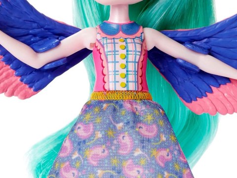 Producent niezdefiniowany Enchantimals Lalka Filia Finch i sympatyczna rodzinka papuszek ZA5089