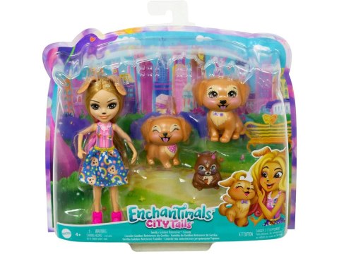 Producent niezdefiniowany Enchantimals Lalka Golden Retriever figurki szczeniaków wiewiórka ZA5088