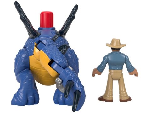 Producent niezdefiniowany Jurassic World zestaw Imaginext figurki Stegosaurus + Dr. Grant ZA5097
