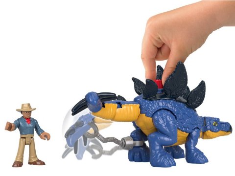 Producent niezdefiniowany Jurassic World zestaw Imaginext figurki Stegosaurus + Dr. Grant ZA5097