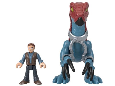 Producent niezdefiniowany Jurassic World zestaw Imaginext figurki Therizinosaurus + Owen ZA5096
