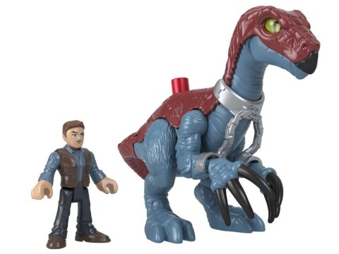 Producent niezdefiniowany Jurassic World zestaw Imaginext figurki Therizinosaurus + Owen ZA5096