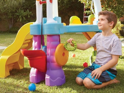 Producent niezdefiniowany Little Tikes Duży Plac Zabaw dla dzieci Zjeżdżalnia Armatka wodna SP0788