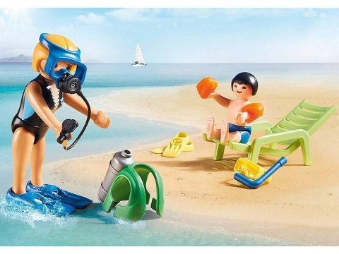 Producent niezdefiniowany Playmobil kreatywne Klocki Szkółka sportów wodnych 73 ele ZA5139