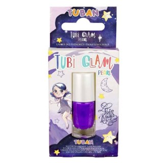 TUBAN Tuban Tubi Glam lakier do paznokci dla dzieci fioletowy perłowy 5ml ZA5165