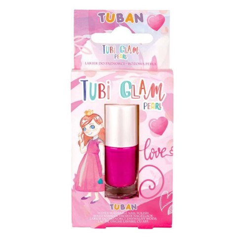 TUBAN Tuban Tubi Glam lakier do paznokci dla dzieci różowy perłowy 5ml ZA5164