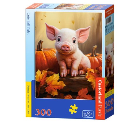 Castorland Puzzle 300 B-030569 Cute Fall Piglet