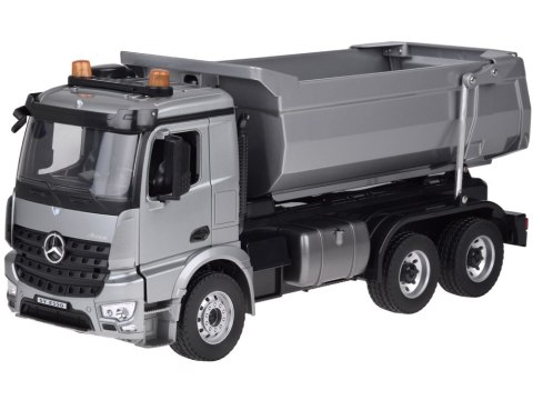 EE Mercedes Arocs METALOWA wywrotka sterowana EE ruchoma naczepa 1:20 RC0667