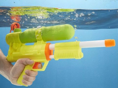Hasbro Super poręczny pistolet na wodę dla dzieci żółty Nerf Soa XP50 ZA5185