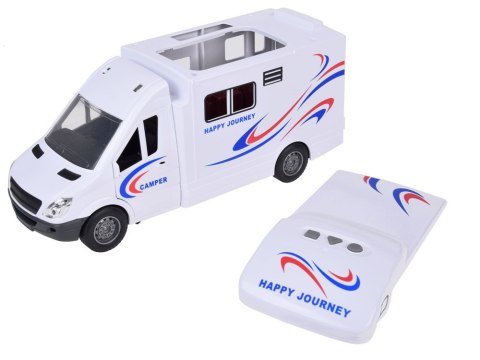 JOKOMISIADA Auto Kempingowe Podróżne Kamper światło dźwięk Otwierane drzwi dach ZA5218