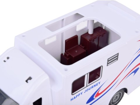 JOKOMISIADA Auto Kempingowe Podróżne Kamper światło dźwięk Otwierane drzwi dach ZA5218