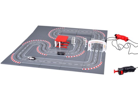 JOKOMISIADA Bugatti Wyścigowy Tor z Klocków 2 Auta na Pilota! Super zabawa RC0664