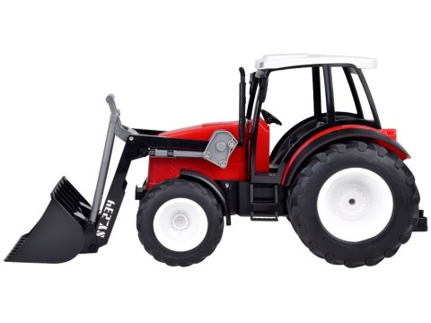 JOKOMISIADA Duży Czerwony Traktor z Ruchomym Ramieniem i Wielkimi Kołami RC0666