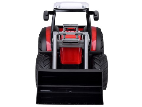 JOKOMISIADA Duży Czerwony Traktor z Ruchomym Ramieniem i Wielkimi Kołami RC0666