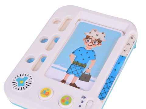 JOKOMISIADA Edukacyjny Tablet dla dzieci do nauki kolorów - Interaktywna gra ZA5237