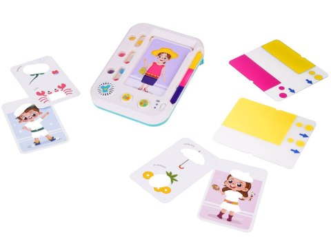 JOKOMISIADA Edukacyjny Tablet dla dzieci do nauki kolorów - Interaktywna gra ZA5237