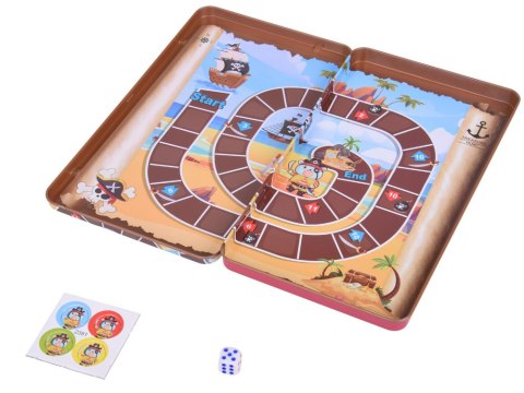 JOKOMISIADA Gra magnetyczna Poszukiwanie skarbów Gra planszowa PIRACI GR0680