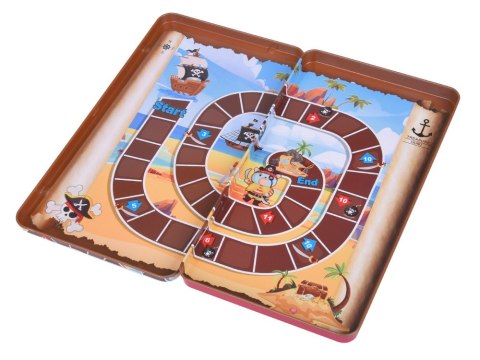 JOKOMISIADA Gra magnetyczna Poszukiwanie skarbów Gra planszowa PIRACI GR0680